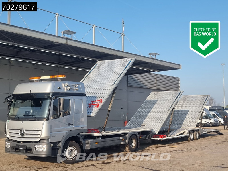 Mercedes-Benz Atego 1230 4X2 Kuvvetli car transporter 6 spots Hydrl. Winch Automatic Euro 6 - Autovedējs: foto 1 Mercedes-Benz Atego 1230 4X2 Kuvvetli car transporter 6 spots Hydrl. Winch Automatic Euro 6 - Autovedējs: foto 1