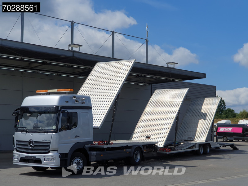 Mercedes-Benz Atego 1230 4X2 Kuvvetli car transporter 6 spots Hydrlaulic Winch Automatic - Autovedējs: foto 2 Mercedes-Benz Atego 1230 4X2 Kuvvetli car transporter 6 spots Hydrlaulic Winch Automatic - Autovedējs: foto 2