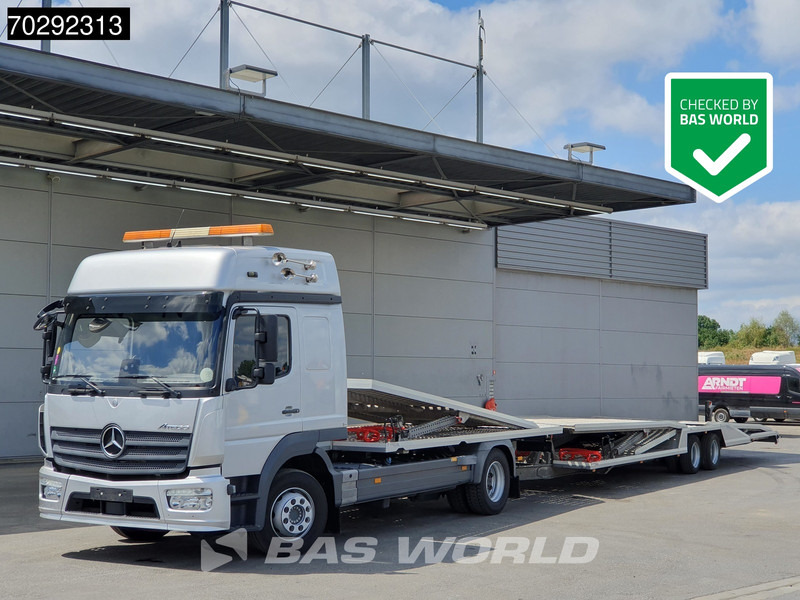 Mercedes-Benz Atego 1230 4X2 Kuvvetli car transporter 6 spots Hydrlaulic Winch Automatic - Autovedējs: foto 1 Mercedes-Benz Atego 1230 4X2 Kuvvetli car transporter 6 spots Hydrlaulic Winch Automatic - Autovedējs: foto 1
