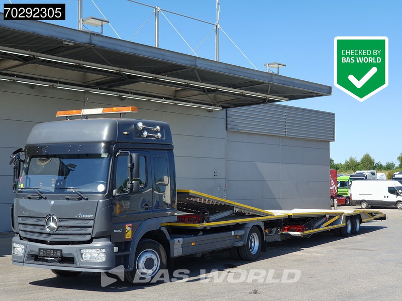 Mercedes-Benz Atego 1230 4X2 Kuvvetli car transporter 6 spots Winch Automatic Euro 6 - Autovedējs: foto 1 Mercedes-Benz Atego 1230 4X2 Kuvvetli car transporter 6 spots Winch Automatic Euro 6 - Autovedējs: foto 1