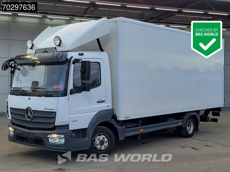 Mercedes-Benz Atego 818 4X2 1000kg Ladebordwand Automatic Euro 6 - Kravas automašīna ar slēgto virsbūvi: foto 1 Mercedes-Benz Atego 818 4X2 1000kg Ladebordwand Automatic Euro 6 - Kravas automašīna ar slēgto virsbūvi: foto 1