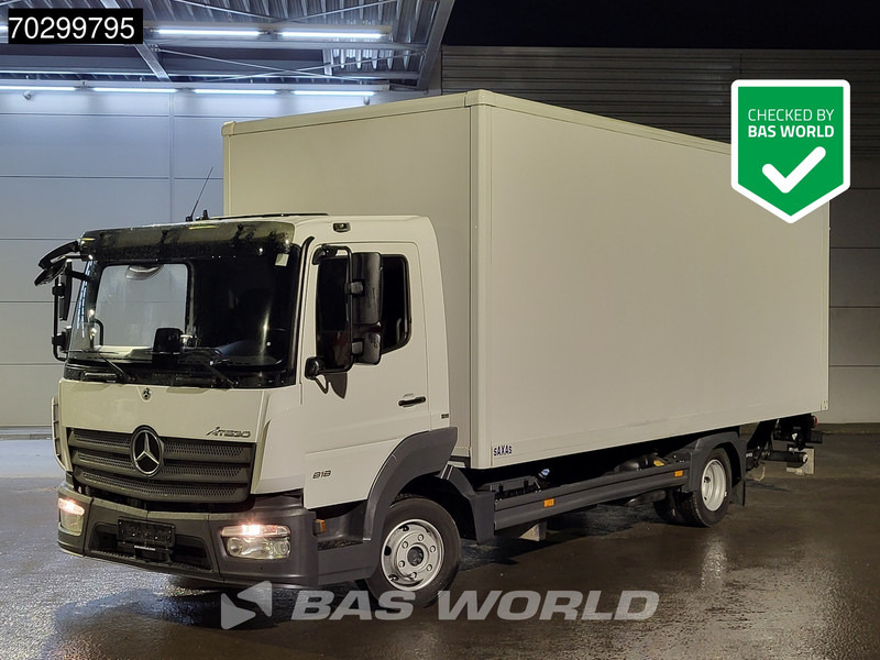 Mercedes-Benz Atego 818 4X2 8 tonner Automatic 1000kg Ladebordwand Euro 6 - Kravas automašīna ar slēgto virsbūvi: foto 1 Mercedes-Benz Atego 818 4X2 8 tonner Automatic 1000kg Ladebordwand Euro 6 - Kravas automašīna ar slēgto virsbūvi: foto 1