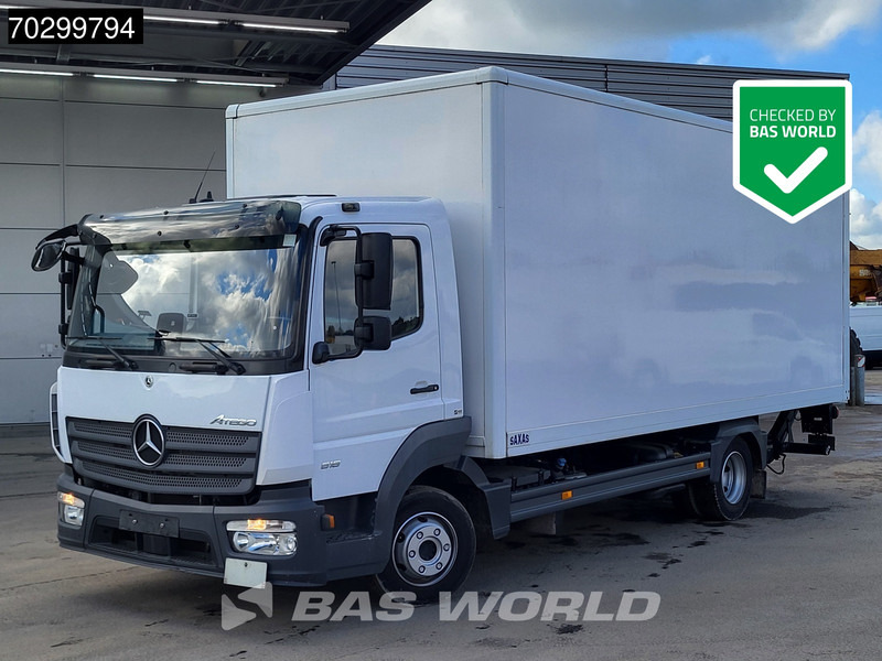 Mercedes-Benz Atego 818 4X2 8tonner Automatic Ladebordwand Airco Euro 6 - Kravas automašīna ar slēgto virsbūvi: foto 1 Mercedes-Benz Atego 818 4X2 8tonner Automatic Ladebordwand Airco Euro 6 - Kravas automašīna ar slēgto virsbūvi: foto 1