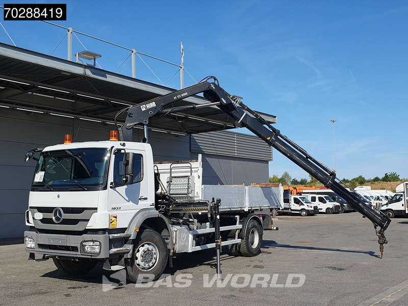 Mercedes-Benz Axor 1833 Axor 4X2 HIAB XS B-122 HIDUO Crane Kran Manual Steelsuspension Big-Axle Euro 5 - Kravas automašīna pašizgāzējs, Kravas auto ar manipulatoru: foto 5 Mercedes-Benz Axor 1833 Axor 4X2 HIAB XS B-122 HIDUO Crane Kran Manual Steelsuspension Big-Axle Euro 5 - Kravas automašīna pašizgāzējs, Kravas auto ar manipulatoru: foto 5