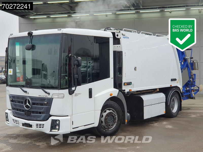 Mercedes-Benz Econic 1830 4X2 13m3 NTM KGLS-HL Big-Axle CNG engine Euro 6 - Atkritumu vedējs: foto 1 Mercedes-Benz Econic 1830 4X2 13m3 NTM KGLS-HL Big-Axle CNG engine Euro 6 - Atkritumu vedējs: foto 1