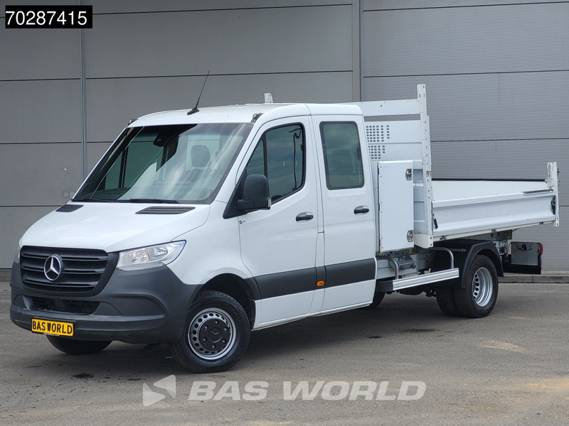 Mercedes-Benz Sprinter 514 CDI Kipper met Kist Dubbel Cabine Dubbellucht 3,5t Trekhaak Airco Cruise MBUX CarPlay Euro6 Tipper Benne Kieper 2m3 A/C Towb - Komercauto pašizgāzējs: foto 2 Mercedes-Benz Sprinter 514 CDI Kipper met Kist Dubbel Cabine Dubbellucht 3,5t Trekhaak Airco Cruise MBUX CarPlay Euro6 Tipper Benne Kieper 2m3 A/C Towb - Komercauto pašizgāzējs: foto 2