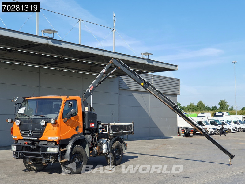 Mercedes-Benz U20 4X4 Hiab 022D-3 HIDUO Kran Crane Hydraulic Euro 5 - Bortu kravas automašīna/ Platforma, Kravas auto ar manipulatoru: foto 5 Mercedes-Benz U20 4X4 Hiab 022D-3 HIDUO Kran Crane Hydraulic Euro 5 - Bortu kravas automašīna/ Platforma, Kravas auto ar manipulatoru: foto 5