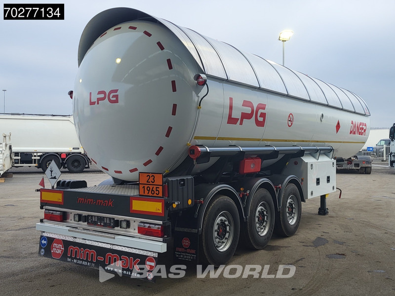 Mim-Mak LPG TRANSPORT TANK 3 axles NEW 48m3 Liftachse Gas ADR - Puspiekabe cisterna: foto 5 Mim-Mak LPG TRANSPORT TANK 3 axles NEW 48m3 Liftachse Gas ADR - Puspiekabe cisterna: foto 5