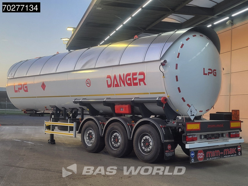 Mim-Mak LPG TRANSPORT TANK 3 axles NEW 48m3 Liftachse Gas ADR - Puspiekabe cisterna: foto 2 Mim-Mak LPG TRANSPORT TANK 3 axles NEW 48m3 Liftachse Gas ADR - Puspiekabe cisterna: foto 2