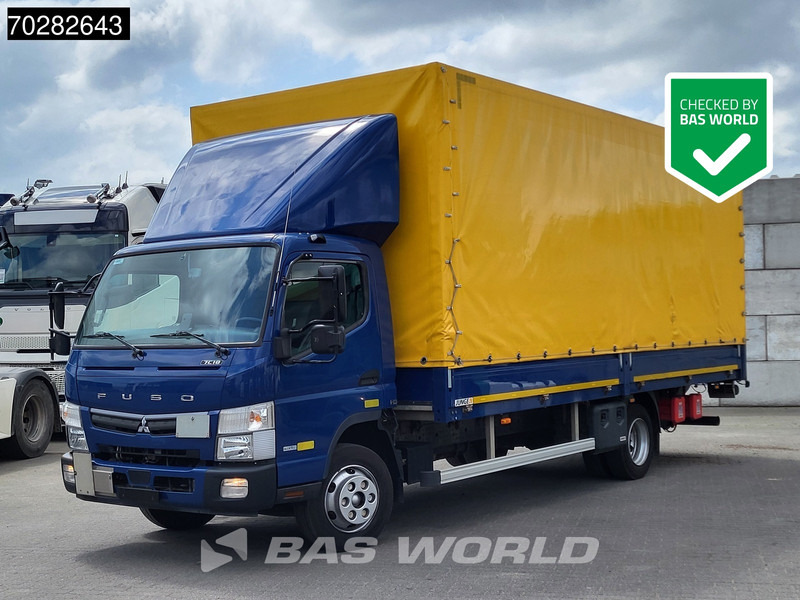 Mitsubishi 7C18 4X2 7.5tons Curtainsides Ladebordwand Automatic Euro 6 - Kravas automašīna ar slēgto virsbūvi: foto 1 Mitsubishi 7C18 4X2 7.5tons Curtainsides Ladebordwand Automatic Euro 6 - Kravas automašīna ar slēgto virsbūvi: foto 1