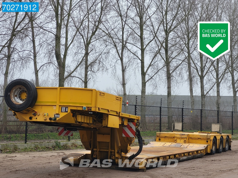 Nooteboom Euro 54-54-03-V 3 axles 3xLenkachse - Puspiekabe zema profila platforma: foto 1 Nooteboom Euro 54-54-03-V 3 axles 3xLenkachse - Puspiekabe zema profila platforma: foto 1
