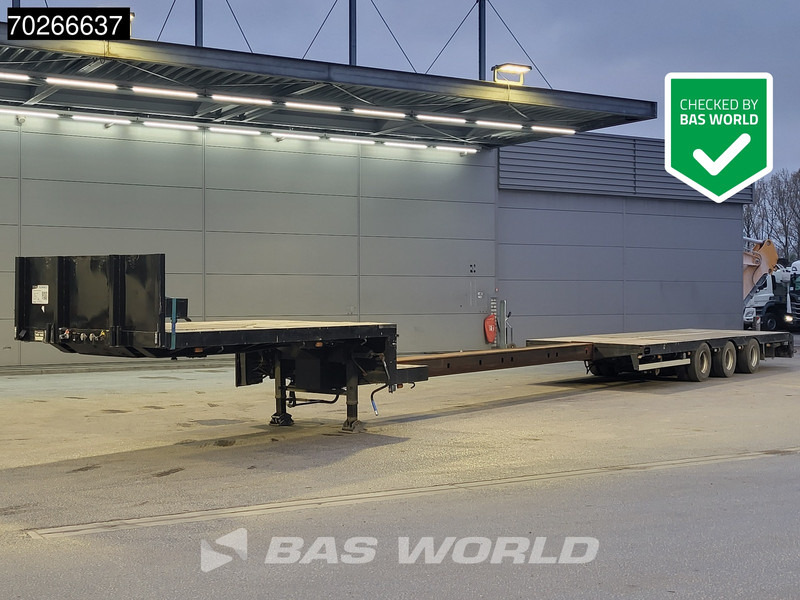 Nooteboom MCO-48-03VIL NL-Trailer Extendable 3x lenkachse - Puspiekabe zema profila platforma: foto 1 Nooteboom MCO-48-03VIL NL-Trailer Extendable 3x lenkachse - Puspiekabe zema profila platforma: foto 1