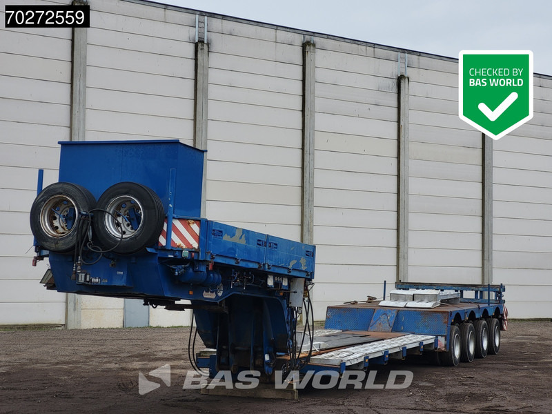 Nooteboom OSDBAZ-66 4xLenkachse Gooseneck BPW - Puspiekabe zema profila platforma: foto 1 Nooteboom OSDBAZ-66 4xLenkachse Gooseneck BPW - Puspiekabe zema profila platforma: foto 1