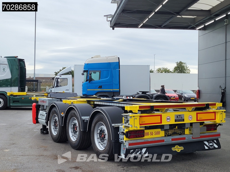 Orthaus CGS (Euro Slider 500) 3 axles Multi 45ft Lift Axle extendable SAF - Puspiekabe noņemamā virsbūve/ Konteineru vedējs: foto 3 Orthaus CGS (Euro Slider 500) 3 axles Multi 45ft Lift Axle extendable SAF - Puspiekabe noņemamā virsbūve/ Konteineru vedējs: foto 3