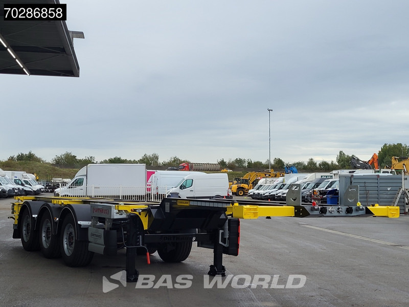 Orthaus CGS (Euro Slider 500) 3 axles Multi 45ft Lift Axle extendable SAF - Puspiekabe noņemamā virsbūve/ Konteineru vedējs: foto 5 Orthaus CGS (Euro Slider 500) 3 axles Multi 45ft Lift Axle extendable SAF - Puspiekabe noņemamā virsbūve/ Konteineru vedējs: foto 5