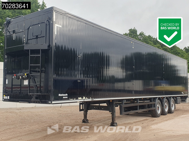 Reisch RSBS-3-15 3 axles LANG-LKW 10mm Lift Axle Very good condition - Puspiekabe kustīgās grīdas: foto 1 Reisch RSBS-3-15 3 axles LANG-LKW 10mm Lift Axle Very good condition - Puspiekabe kustīgās grīdas: foto 1
