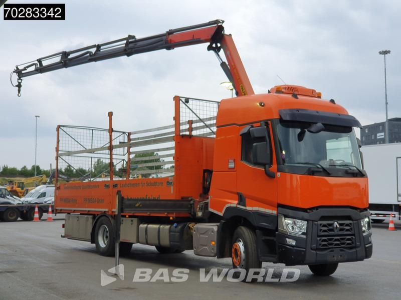 Renault C 380 4X2 Palfinger PK18002-EH D Kran Crane Retarder Standklima Euro 6 - Bortu kravas automašīna/ Platforma, Kravas auto ar manipulatoru: foto 3 Renault C 380 4X2 Palfinger PK18002-EH D Kran Crane Retarder Standklima Euro 6 - Bortu kravas automašīna/ Platforma, Kravas auto ar manipulatoru: foto 3