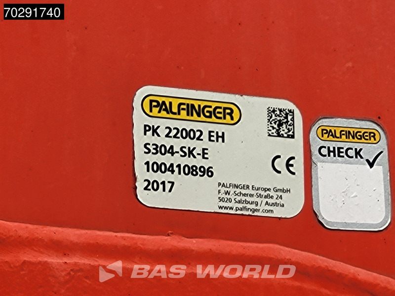 Bortu kravas automašīna/ Platforma, Kravas auto ar manipulatoru Renault C 380 6X2 Palfinger PK 22002 EH Crane Optibrake Euro 6: foto 14