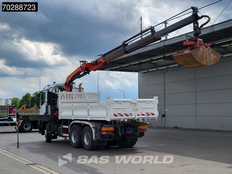 Renault C 380 6X4 Palfinger PK18002-EH-B Crane Kran 8m3 Tipper Big-Axle Euro 6 - Kravas automašīna pašizgāzējs, Kravas auto ar manipulatoru: foto 2 Renault C 380 6X4 Palfinger PK18002-EH-B Crane Kran 8m3 Tipper Big-Axle Euro 6 - Kravas automašīna pašizgāzējs, Kravas auto ar manipulatoru: foto 2