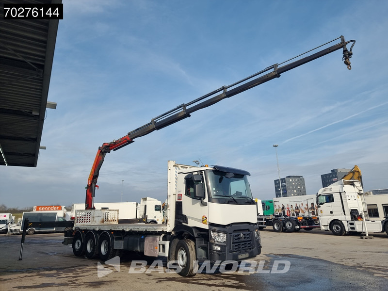 Renault C 380 8X4 Palfinger PK 23001 EH Remote Lift+Lenkachse Euro 6 - Bortu kravas automašīna/ Platforma, Kravas auto ar manipulatoru: foto 3 Renault C 380 8X4 Palfinger PK 23001 EH Remote Lift+Lenkachse Euro 6 - Bortu kravas automašīna/ Platforma, Kravas auto ar manipulatoru: foto 3