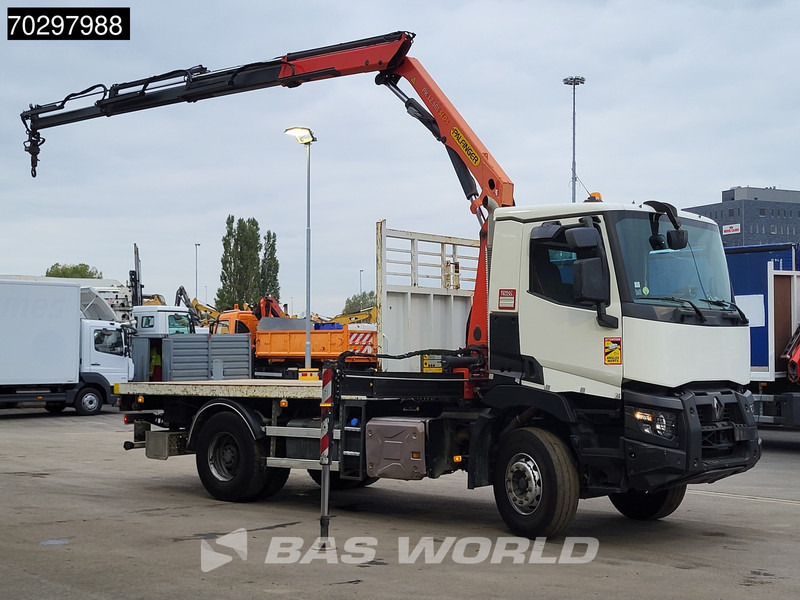 Renault C 380 C 4X2 Palfinger PK 12.501 Crane Big-Axle Steelsuspension Automatic Euro 6 - Bortu kravas automašīna/ Platforma, Kravas auto ar manipulatoru: foto 3 Renault C 380 C 4X2 Palfinger PK 12.501 Crane Big-Axle Steelsuspension Automatic Euro 6 - Bortu kravas automašīna/ Platforma, Kravas auto ar manipulatoru: foto 3