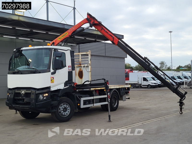 Renault C 380 C 4X2 Palfinger PK 12.501 Crane Big-Axle Steelsuspension Automatic Euro 6 - Bortu kravas automašīna/ Platforma, Kravas auto ar manipulatoru: foto 5 Renault C 380 C 4X2 Palfinger PK 12.501 Crane Big-Axle Steelsuspension Automatic Euro 6 - Bortu kravas automašīna/ Platforma, Kravas auto ar manipulatoru: foto 5
