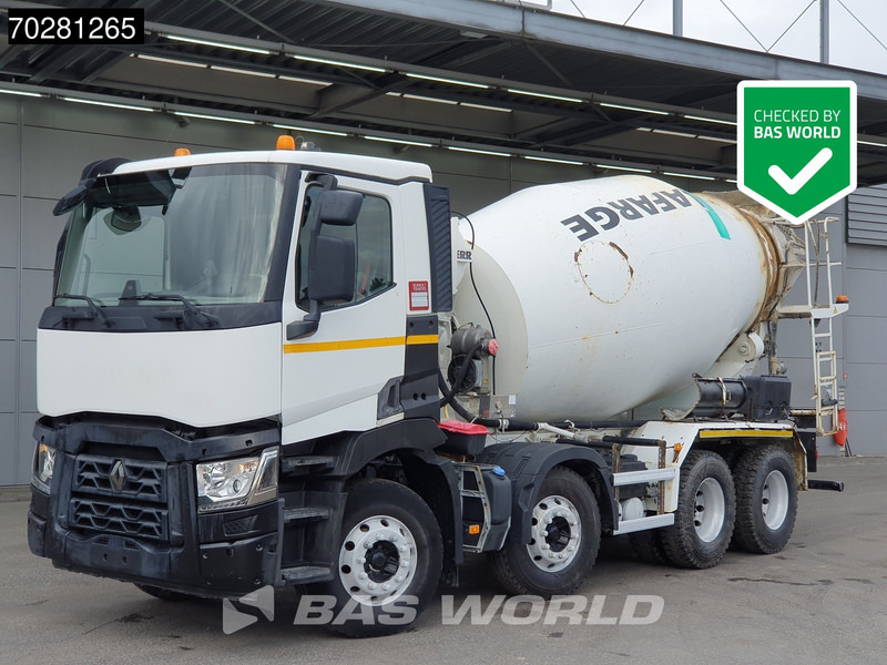 Renault C 430 8X4 9m3 Liebherr Mixer VEB Automatic Steel supension Euro 6 - Betonvedējs: foto 1 Renault C 430 8X4 9m3 Liebherr Mixer VEB Automatic Steel supension Euro 6 - Betonvedējs: foto 1