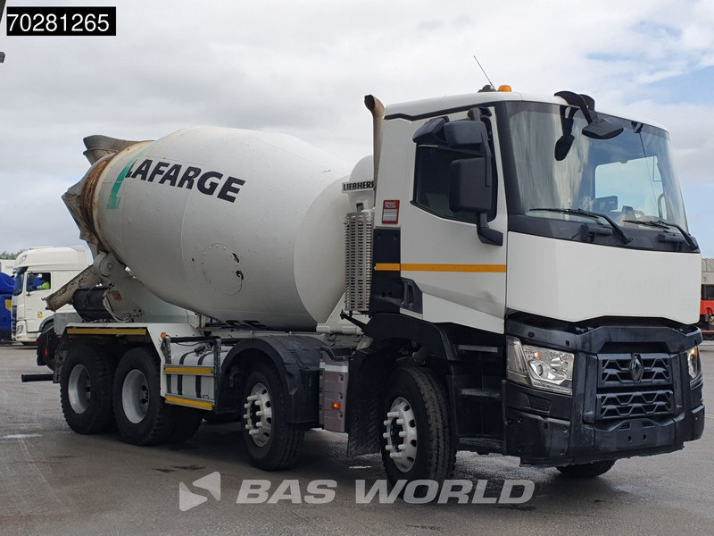 Renault C 430 8X4 9m3 Liebherr Mixer VEB Automatic Steel supension Euro 6 - Betonvedējs: foto 3 Renault C 430 8X4 9m3 Liebherr Mixer VEB Automatic Steel supension Euro 6 - Betonvedējs: foto 3
