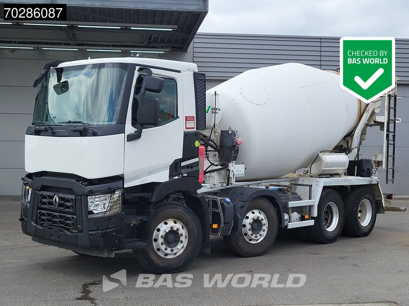 Renault C 430 8X4 9m3 Schwing Stetter Mixer Automatic Steelsuspension Euro 6 - Betonvedējs: foto 1 Renault C 430 8X4 9m3 Schwing Stetter Mixer Automatic Steelsuspension Euro 6 - Betonvedējs: foto 1