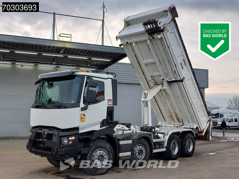 Renault C 440 K 8X4 Retarder Full Steel Big Axle Retarder Euro 6 - Kravas automašīna pašizgāzējs: foto 1 Renault C 440 K 8X4 Retarder Full Steel Big Axle Retarder Euro 6 - Kravas automašīna pašizgāzējs: foto 1