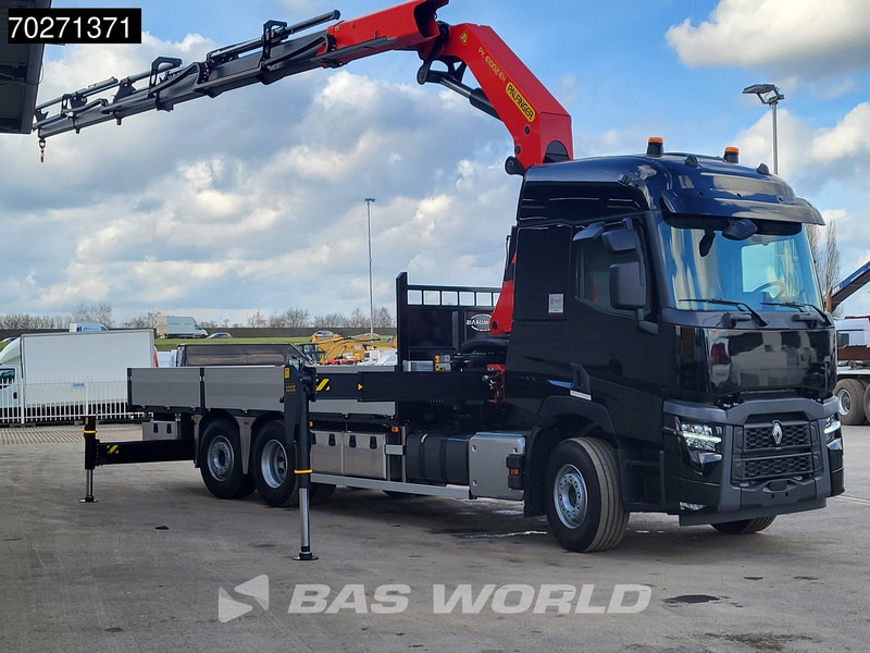Renault C 480 6X2 NEW! Palfinger PK41002 EH Crane Kran ACC Euro 6 - Bortu kravas automašīna/ Platforma, Kravas auto ar manipulatoru: foto 3 Renault C 480 6X2 NEW! Palfinger PK41002 EH Crane Kran ACC Euro 6 - Bortu kravas automašīna/ Platforma, Kravas auto ar manipulatoru: foto 3