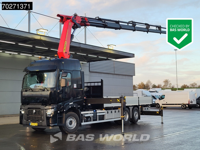 Renault C 480 6X2 NEW! Palfinger PK41002 EH Crane Kran ACC Euro 6 - Bortu kravas automašīna/ Platforma, Kravas auto ar manipulatoru: foto 1 Renault C 480 6X2 NEW! Palfinger PK41002 EH Crane Kran ACC Euro 6 - Bortu kravas automašīna/ Platforma, Kravas auto ar manipulatoru: foto 1