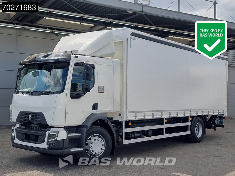 Renault D 280 4X2 NEW 19tons truck 2000kg Ladebordwand Automatic Euro 6 - Kravas automašīna ar tentu: foto 1 Renault D 280 4X2 NEW 19tons truck 2000kg Ladebordwand Automatic Euro 6 - Kravas automašīna ar tentu: foto 1