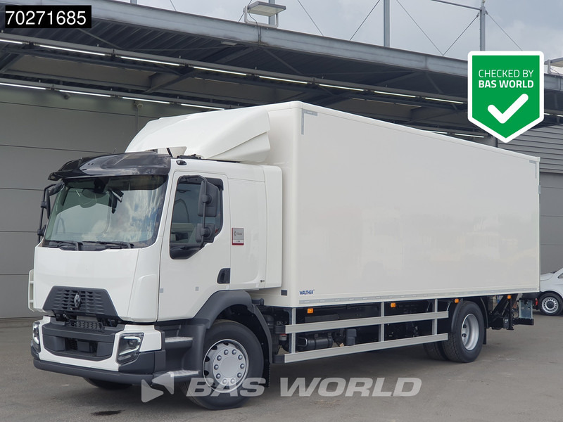 Renault D 320 4X2 NEW 19tons Truck 2000kg Ladebordwand Automatic ACC Euro 6 - Kravas automašīna ar slēgto virsbūvi: foto 1 Renault D 320 4X2 NEW 19tons Truck 2000kg Ladebordwand Automatic ACC Euro 6 - Kravas automašīna ar slēgto virsbūvi: foto 1