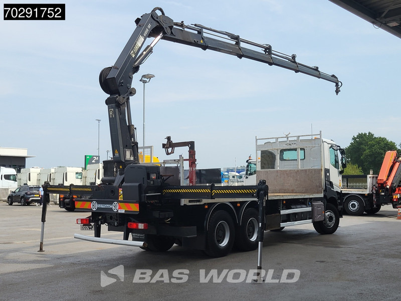 Renault K 380 6X4 HIAB X-HIDUO 188 E-5 Crane Steelsuspension Big-Axle Automatic Euro 6 - Bortu kravas automašīna/ Platforma, Kravas auto ar manipulatoru: foto 5 Renault K 380 6X4 HIAB X-HIDUO 188 E-5 Crane Steelsuspension Big-Axle Automatic Euro 6 - Bortu kravas automašīna/ Platforma, Kravas auto ar manipulatoru: foto 5