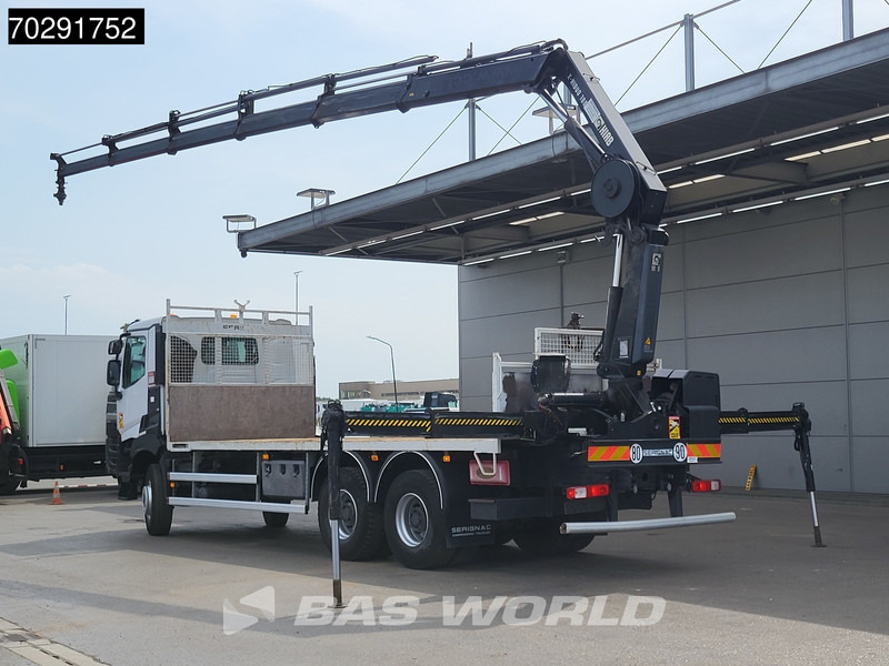 Renault K 380 6X4 HIAB X-HIDUO 188 E-5 Crane Steelsuspension Big-Axle Automatic Euro 6 - Bortu kravas automašīna/ Platforma, Kravas auto ar manipulatoru: foto 2 Renault K 380 6X4 HIAB X-HIDUO 188 E-5 Crane Steelsuspension Big-Axle Automatic Euro 6 - Bortu kravas automašīna/ Platforma, Kravas auto ar manipulatoru: foto 2