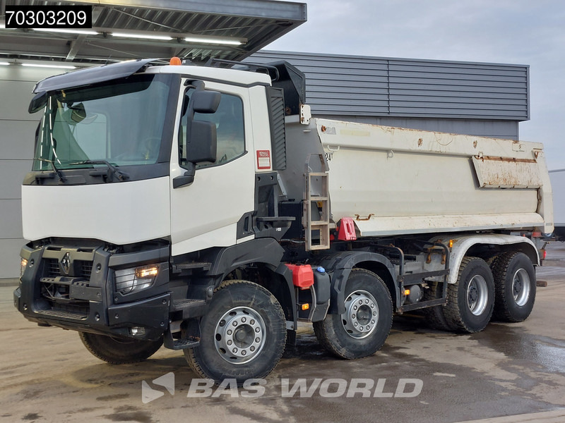 Renault K 460 8X4 17m3 Meiller tipper Steel suspension Big-Axle Automatic Euro 6 - Kravas automašīna pašizgāzējs: foto 5 Renault K 460 8X4 17m3 Meiller tipper Steel suspension Big-Axle Automatic Euro 6 - Kravas automašīna pašizgāzējs: foto 5
