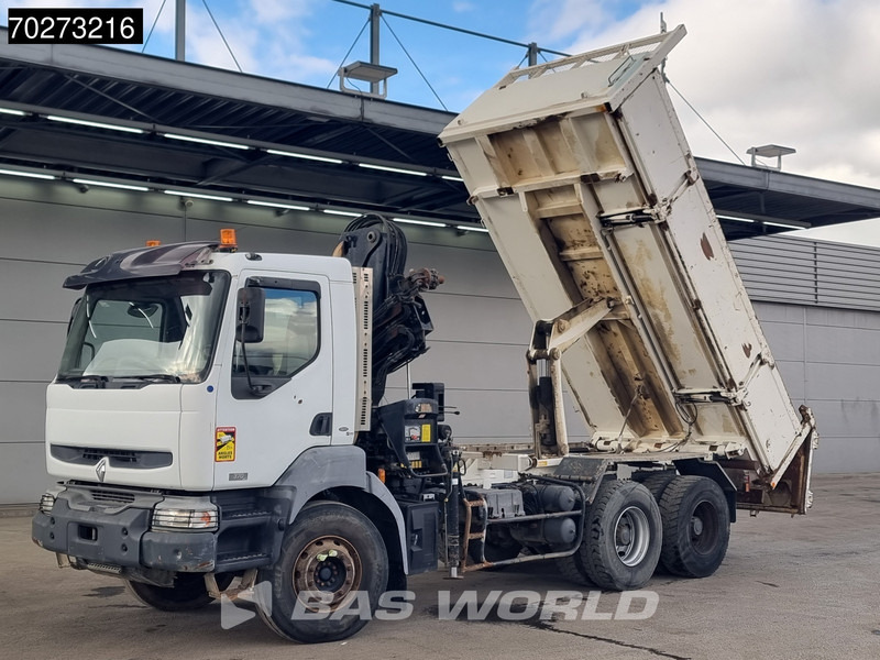 Renault Kerax 360 6X4 Hiab 144 B-2 Hiduo Kran Manual Big-Axle Steelsuspension Euro 3 - Kravas automašīna pašizgāzējs, Kravas auto ar manipulatoru: foto 5 Renault Kerax 360 6X4 Hiab 144 B-2 Hiduo Kran Manual Big-Axle Steelsuspension Euro 3 - Kravas automašīna pašizgāzējs, Kravas auto ar manipulatoru: foto 5