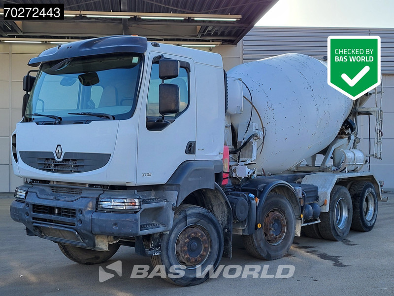 Renault Kerax 370 8X4 9m3 Mixer Manual Steelsuspension Euro4 - Betonvedējs: foto 1 Renault Kerax 370 8X4 9m3 Mixer Manual Steelsuspension Euro4 - Betonvedējs: foto 1
