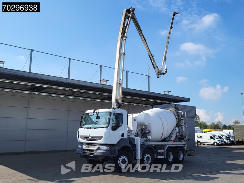Renault Kerax 410 8X4 Mecbo PUMI 24 Mtr 7m3 mixer Automatic Euro 4 - Betona sūknis: foto 3 Renault Kerax 410 8X4 Mecbo PUMI 24 Mtr 7m3 mixer Automatic Euro 4 - Betona sūknis: foto 3