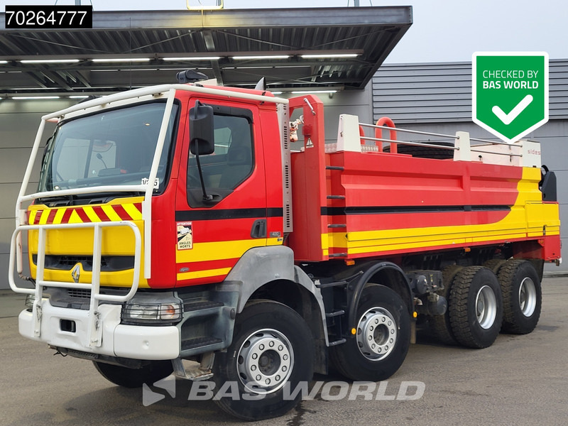 Renault Kerax 410 8X4 Telma Sides CCF 6000 Big-Axle Steelsuspension Euro 3 - Ugunsdzēsēju mašīna: foto 1 Renault Kerax 410 8X4 Telma Sides CCF 6000 Big-Axle Steelsuspension Euro 3 - Ugunsdzēsēju mašīna: foto 1