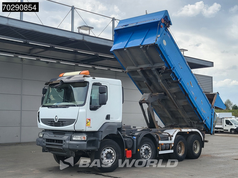 Renault Kerax 430 8X4 15m3 Forez Bennes Tipper 3-sides Steelsuspension Big-Axle Automatic Euro 5 - Kravas automašīna pašizgāzējs: foto 3 Renault Kerax 430 8X4 15m3 Forez Bennes Tipper 3-sides Steelsuspension Big-Axle Automatic Euro 5 - Kravas automašīna pašizgāzējs: foto 3