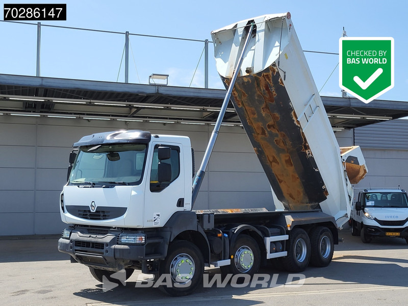 Renault Kerax 460 8X4 17m3 tipper Automatic Big-Axle Retarder Steel suspension Euro 5 - Kravas automašīna pašizgāzējs: foto 1 Renault Kerax 460 8X4 17m3 tipper Automatic Big-Axle Retarder Steel suspension Euro 5 - Kravas automašīna pašizgāzējs: foto 1