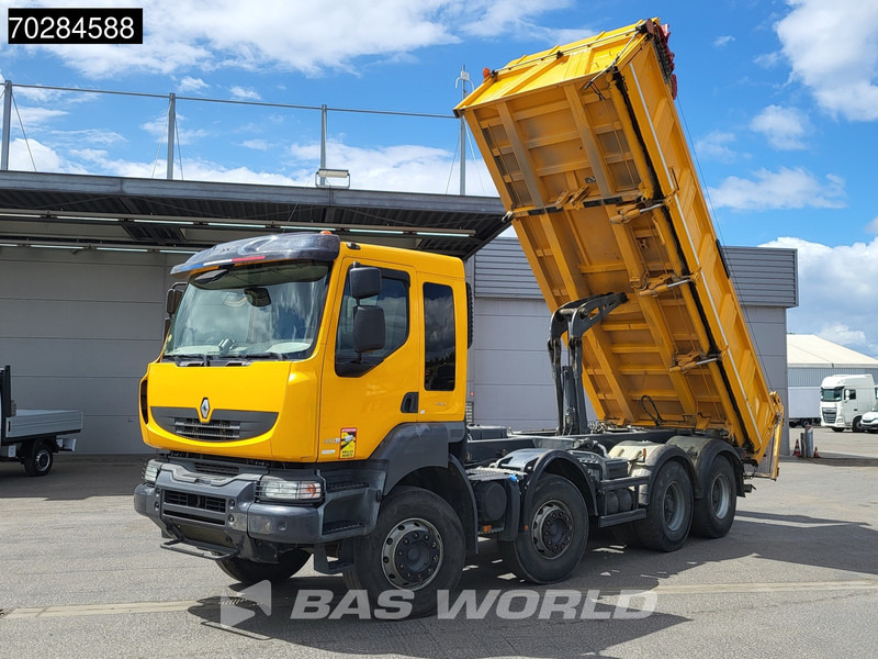 Renault Kerax 480 8X4 13m3 Meiller 2-way tipper Retarder Big-Axle Automatic Euro 5 - Kravas automašīna pašizgāzējs: foto 2 Renault Kerax 480 8X4 13m3 Meiller 2-way tipper Retarder Big-Axle Automatic Euro 5 - Kravas automašīna pašizgāzējs: foto 2