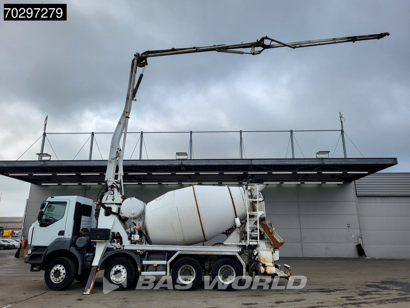 Renault Kerax 8X4 Mecbo M3-23/100-BZ Pomp+Mixer Big-Axle Steelsuspension Euro 5 - Betonvedējs: foto 2 Renault Kerax 8X4 Mecbo M3-23/100-BZ Pomp+Mixer Big-Axle Steelsuspension Euro 5 - Betonvedējs: foto 2
