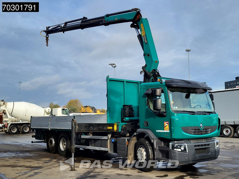 Renault Premium 380 6X2 Palfinger PK20002 Crane Kran Lift+Steering Axle Air suspension Euro 5 - Bortu kravas automašīna/ Platforma, Kravas auto ar manipulatoru: foto 3 Renault Premium 380 6X2 Palfinger PK20002 Crane Kran Lift+Steering Axle Air suspension Euro 5 - Bortu kravas automašīna/ Platforma, Kravas auto ar manipulatoru: foto 3