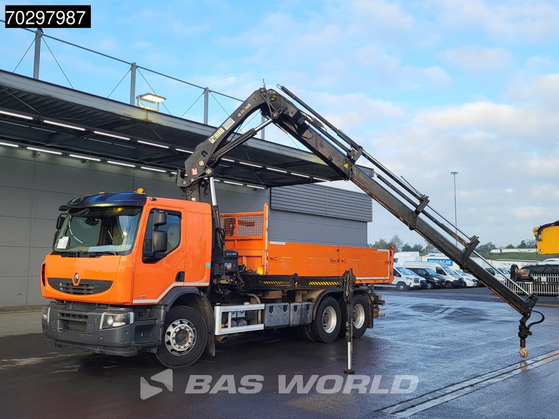 Renault Premium 430 Lander 6X4 HIAB 211 EP-4 Crane Kran Tipper Big-Axle Euro 5 - Kravas automašīna pašizgāzējs, Kravas auto ar manipulatoru: foto 5 Renault Premium 430 Lander 6X4 HIAB 211 EP-4 Crane Kran Tipper Big-Axle Euro 5 - Kravas automašīna pašizgāzējs, Kravas auto ar manipulatoru: foto 5