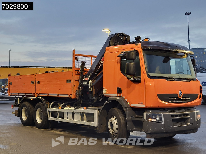 Renault Premium 430 Lander 6X4 HIAB 211 EP-4 Crane Tipper Big-Axle Automatic Euro 5 līzingu Renault Premium 430 Lander 6X4 HIAB 211 EP-4 Crane Tipper Big-Axle Automatic Euro 5: foto 14