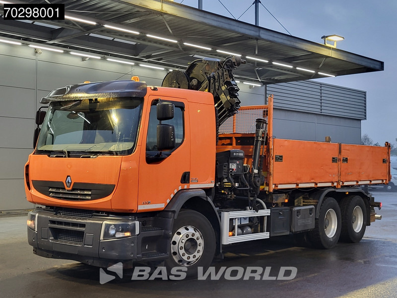 Renault Premium 430 Lander 6X4 HIAB 211 EP-4 Crane Tipper Big-Axle Automatic Euro 5 līzingu Renault Premium 430 Lander 6X4 HIAB 211 EP-4 Crane Tipper Big-Axle Automatic Euro 5: foto 12