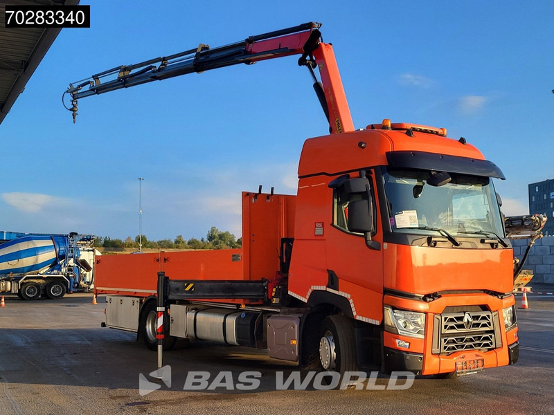 Renault T 380 4X2 Palfinger PK18002-EH Kran Crane Retarder Standklima Euro 6 - Bortu kravas automašīna/ Platforma, Kravas auto ar manipulatoru: foto 3 Renault T 380 4X2 Palfinger PK18002-EH Kran Crane Retarder Standklima Euro 6 - Bortu kravas automašīna/ Platforma, Kravas auto ar manipulatoru: foto 3